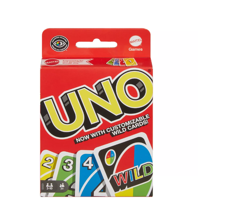 UNO Color & Number Matching Card Game